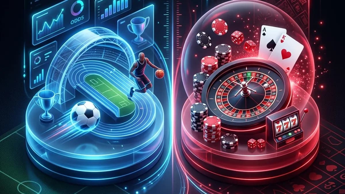 Apostas Esportivas vs Cassino: Qual Rende Mais?